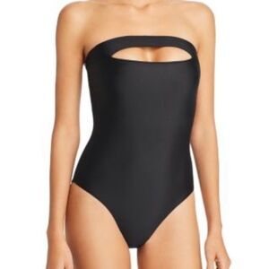 𝅺NWT PILYQ Black Sabrina one Piece Swimsuit